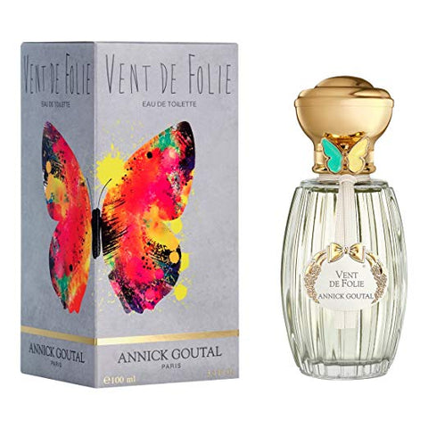 Annick Goutal Vent de Folie EDT Eau De Toilette 3.4 oz / 100 ml Butterfly Edition