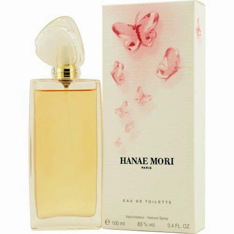 Hanae Mori EDT Eau de Toilette 3.4oz / 100ml New in Box (Pink Butterfly)